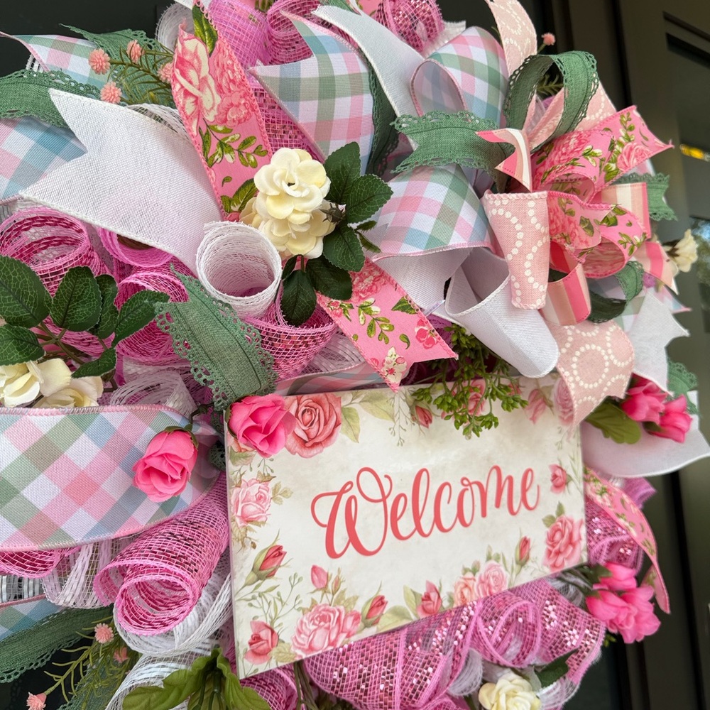 Welcome Spring Wreath 💐🌷 - Picture 4 of 6